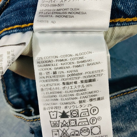 ‼️SOLD‼️NEW! Men’s Levi’s 505 Regular Fit Denim Shorts Size 36 - Picture 5 of 7